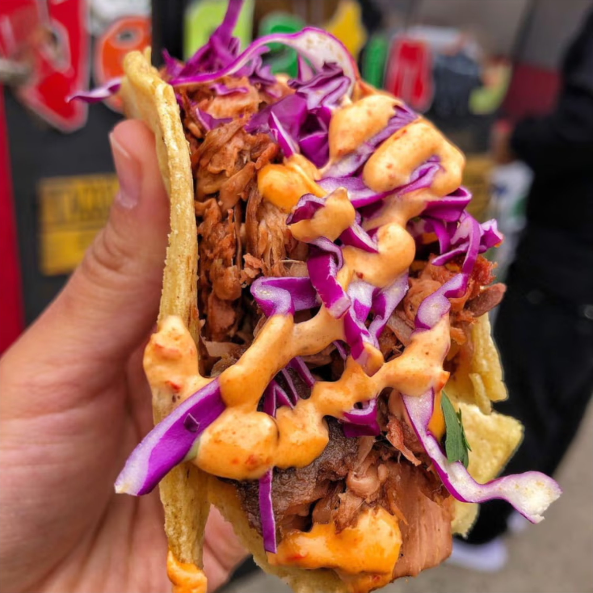 Taco de Jackfruit Carnitas